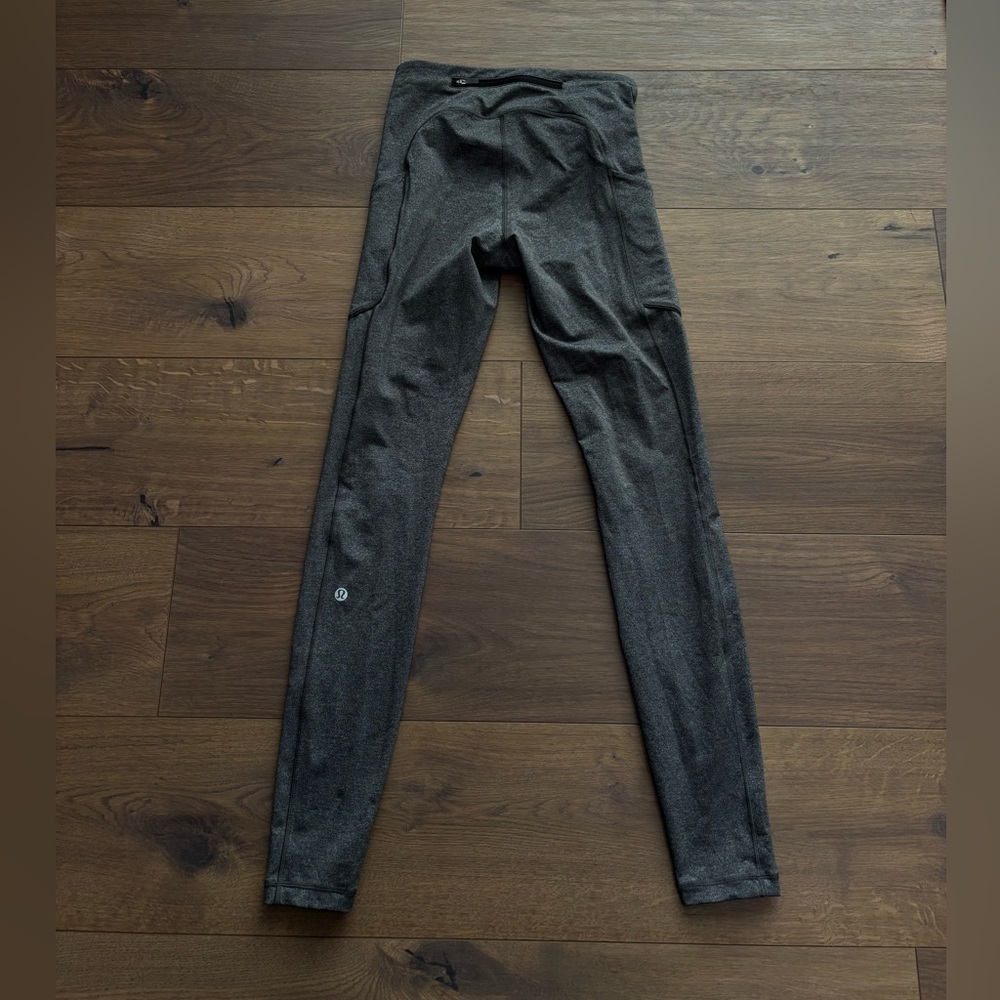lululemon athletica Dark Gray Heather Leggings